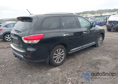 2015 Nissan Pathfinder Sl из США, поврежденный, VIN 5N1AR2MM0FC616285